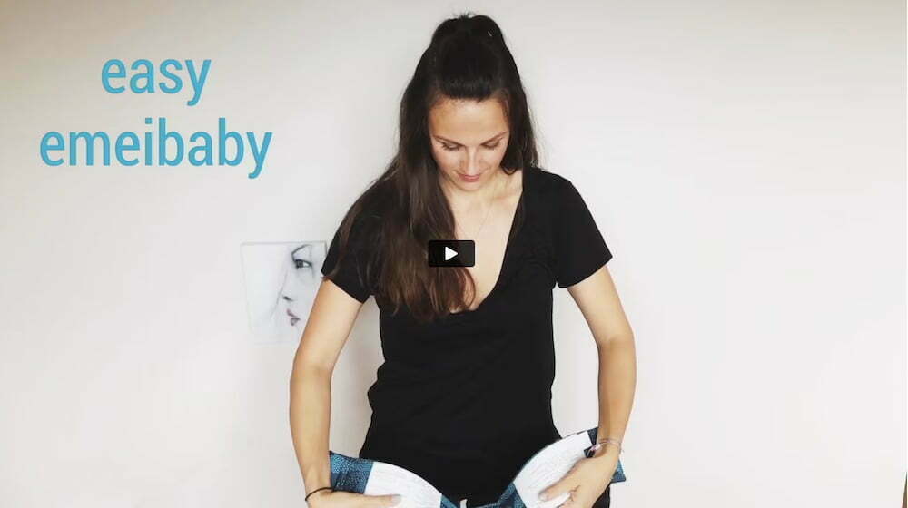 wie wird die easy emeibaby Babytrage im Vergleich zum Vorgängermodell verwendet